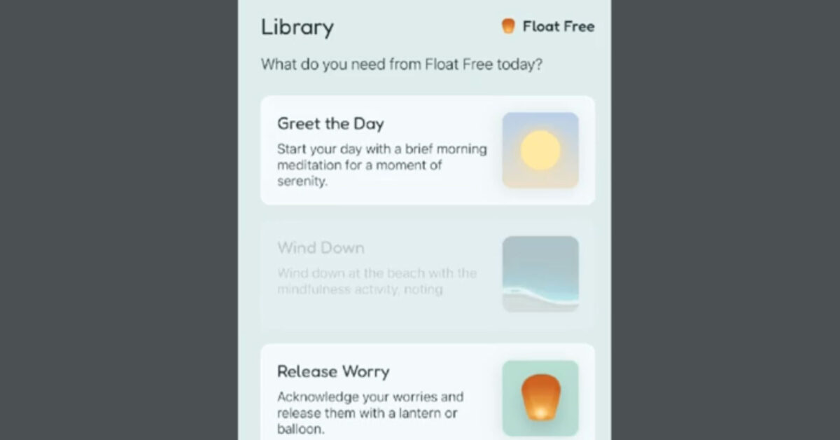 Week Float App of the Week β Float Free β Leading Hands Through Technology
